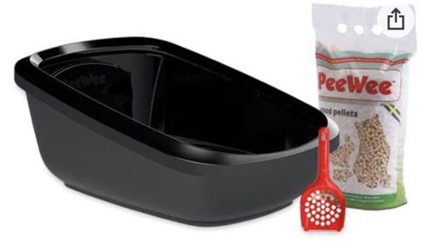 pee wee cat litter box