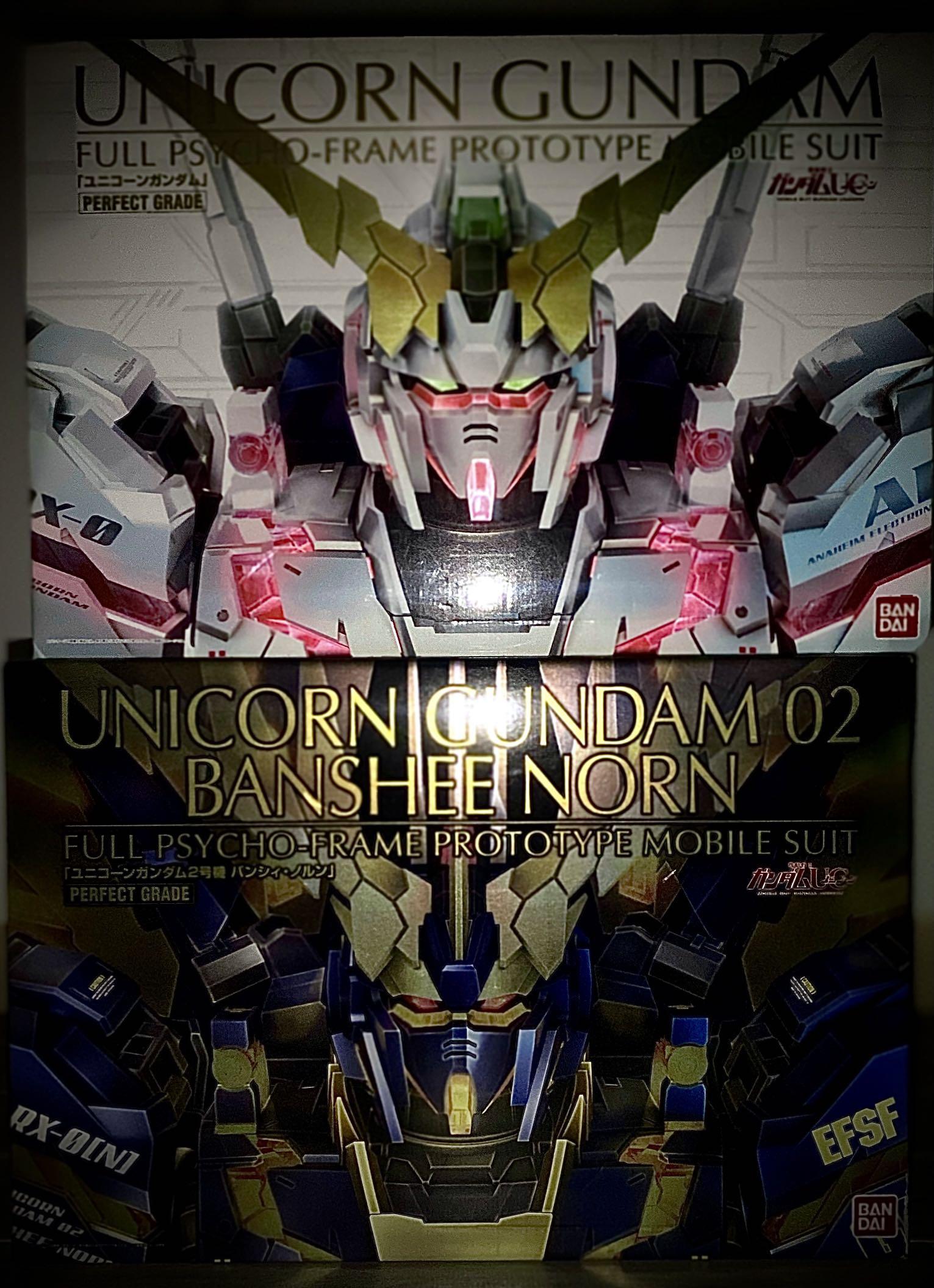 Pg Gundam Unicorn Banshee Toys Games Bricks Figurines On Carousell