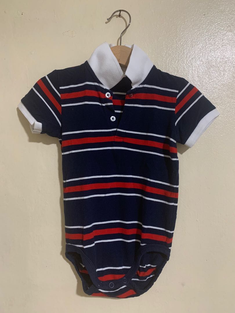 polo shirt onesie