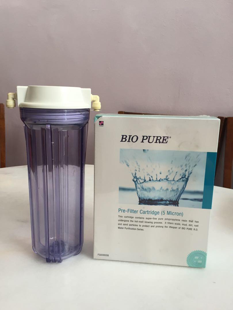 Elken PreFilter Catridge (5 Micron)(New) & Prefilter(used), Health