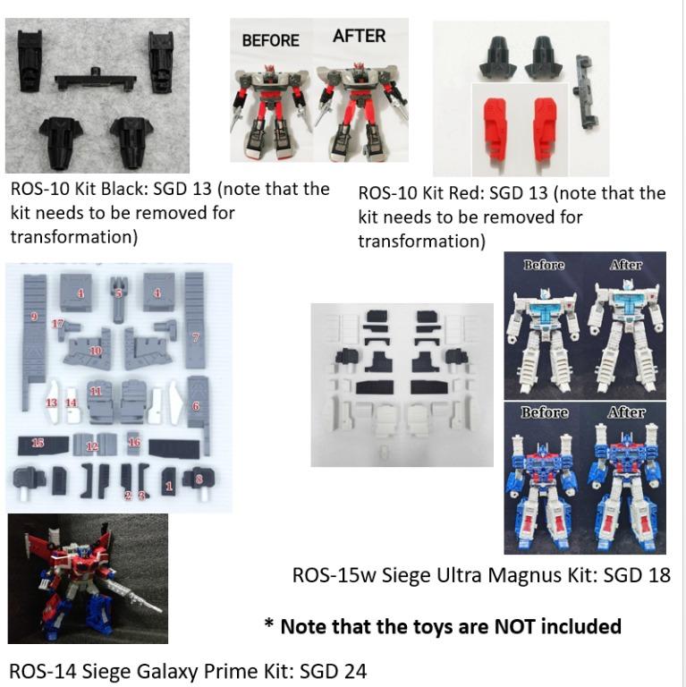 Ratchet's Operating Studio ROS-011 Upgrade kit for Seige Spinister,in stock 