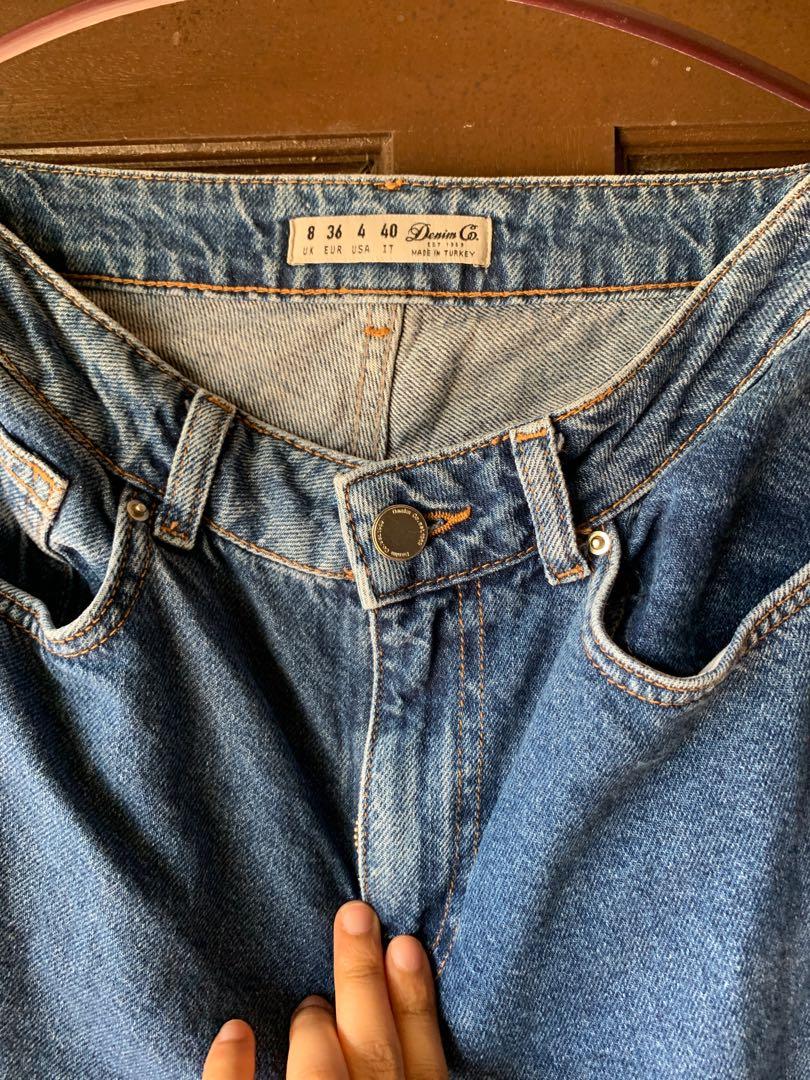 Primark Denim Co Mom Jeans, Women's Fashion, Bottoms, Jeans & Leggings 