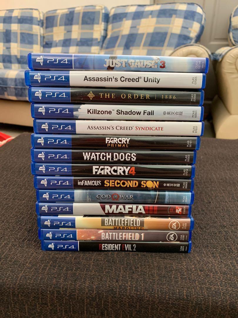 Ps4 Games Used Price in Desc