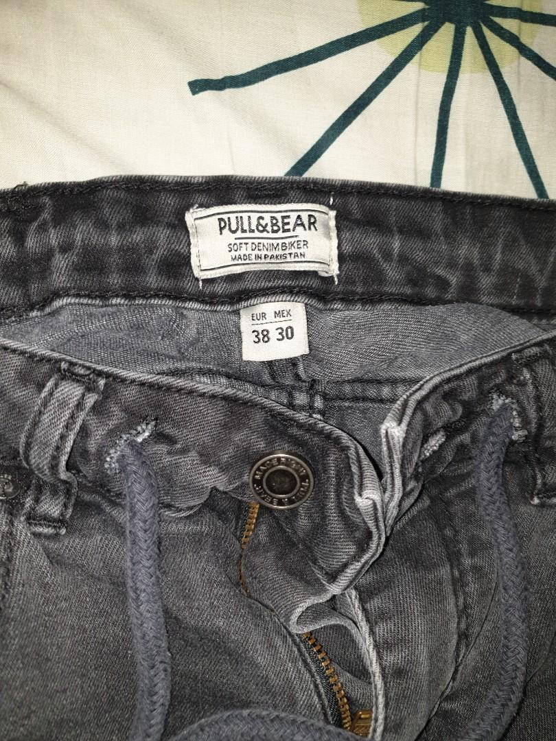 Pull and top bear biker jeans