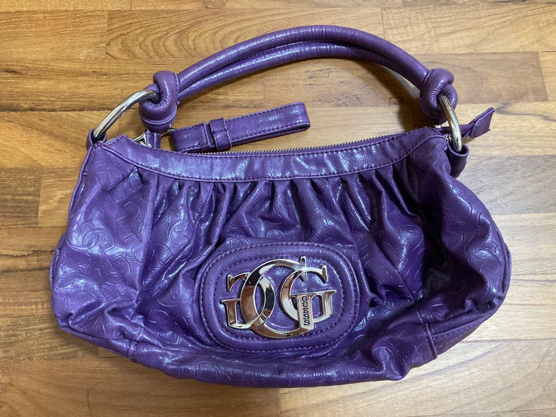 Purple Guess Handbag medium sized