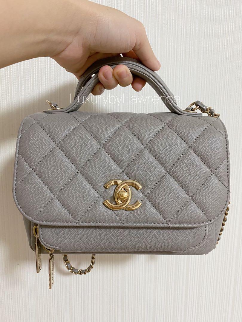 Chanel business affinity store grey