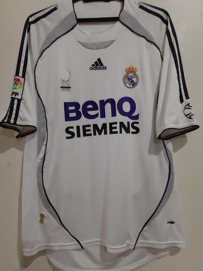 Jual Real Madrid Jersey Home 2006 David Beckham Original & Very Rare
