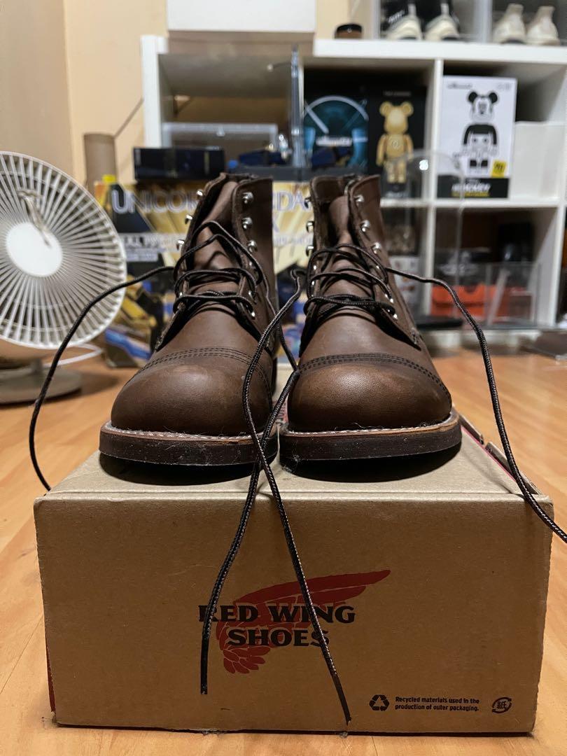 Red wing top iron ranger 8081