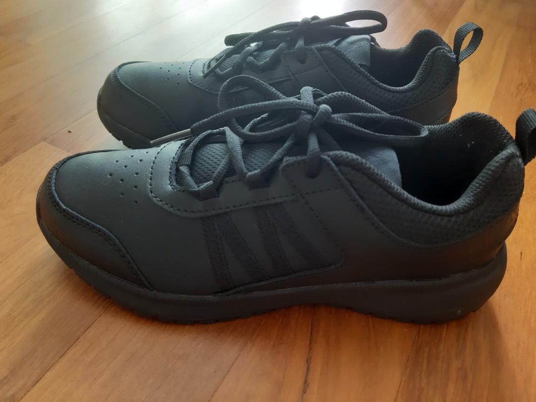 Reebok black school shoes