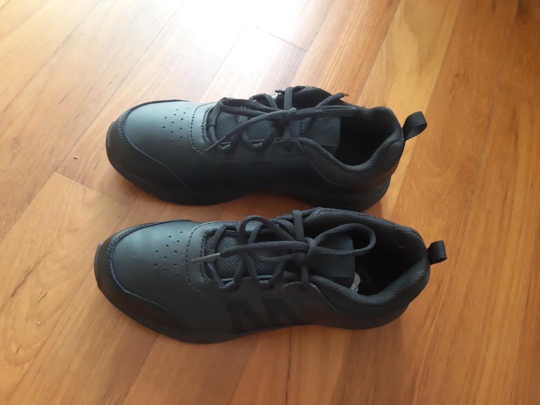 Reebok black school shoes