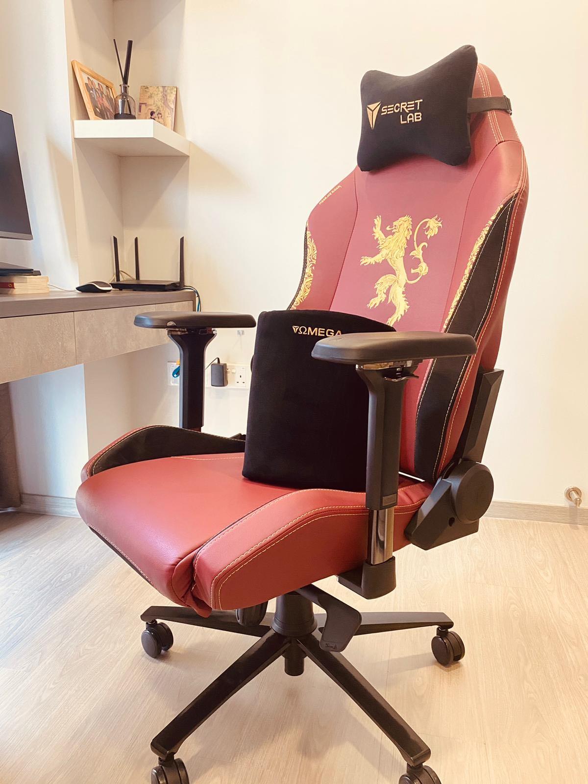 Secretlab Omega Game of Thrones Lannister Furniture Home