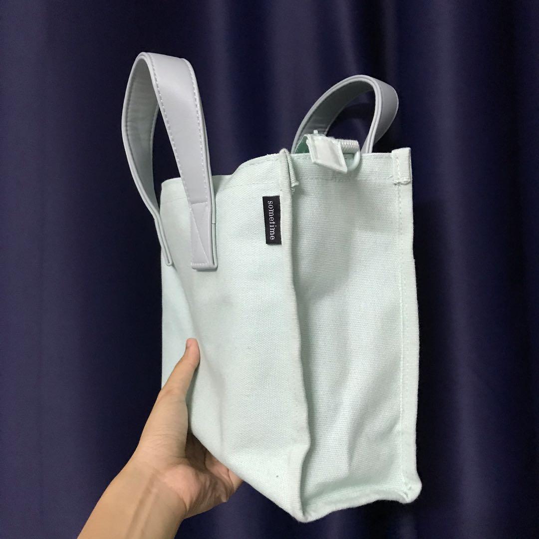 Sometime canvas best sale bag