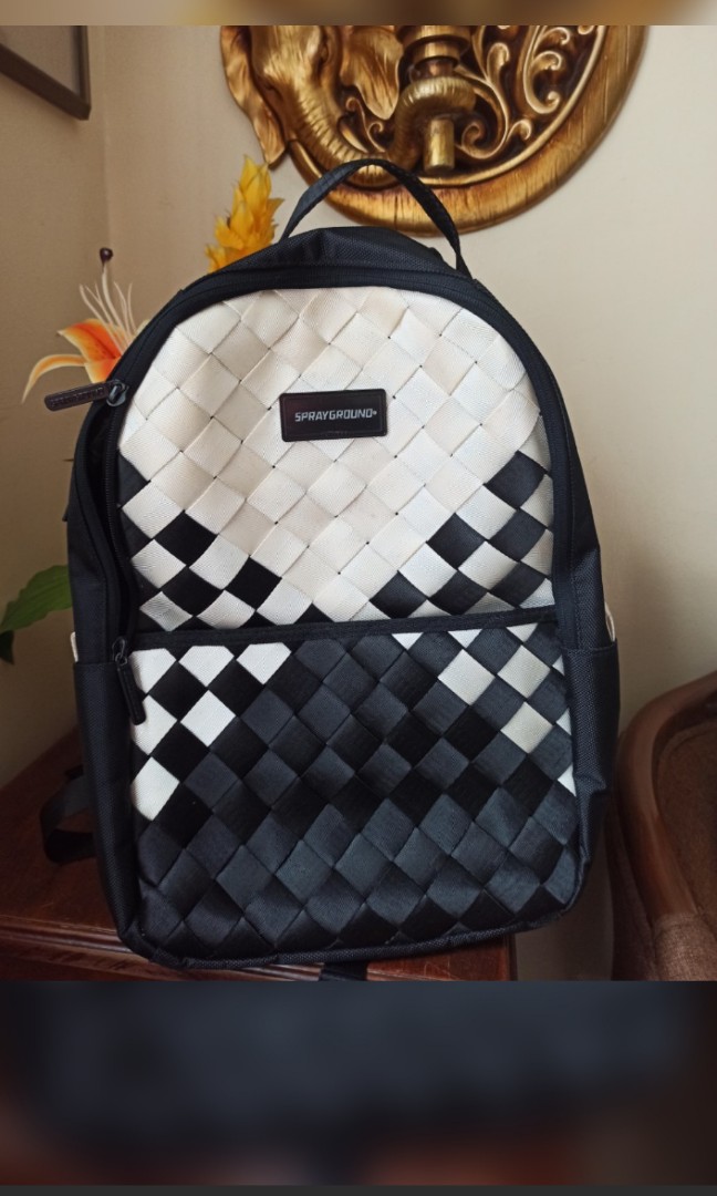 SPRAYGROUND CHECKERED KUMO JAPANESE WEAVE DELUXE BACKPACK, Women's