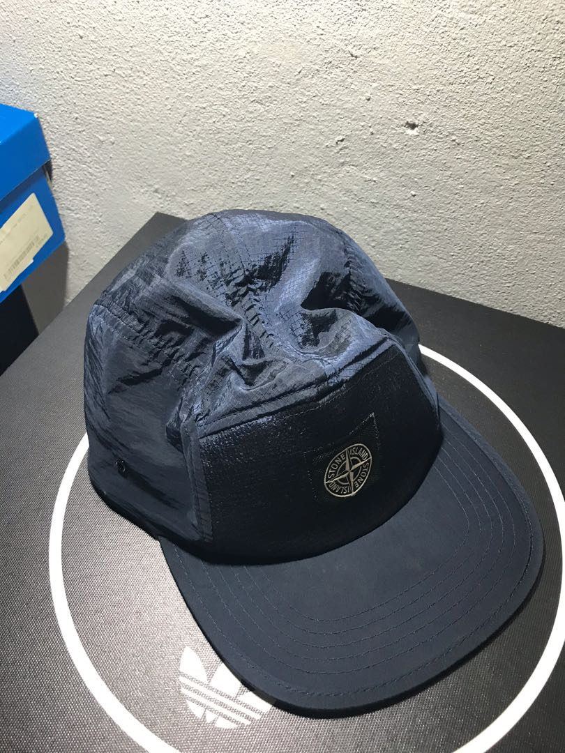 5 panel cap stone island store