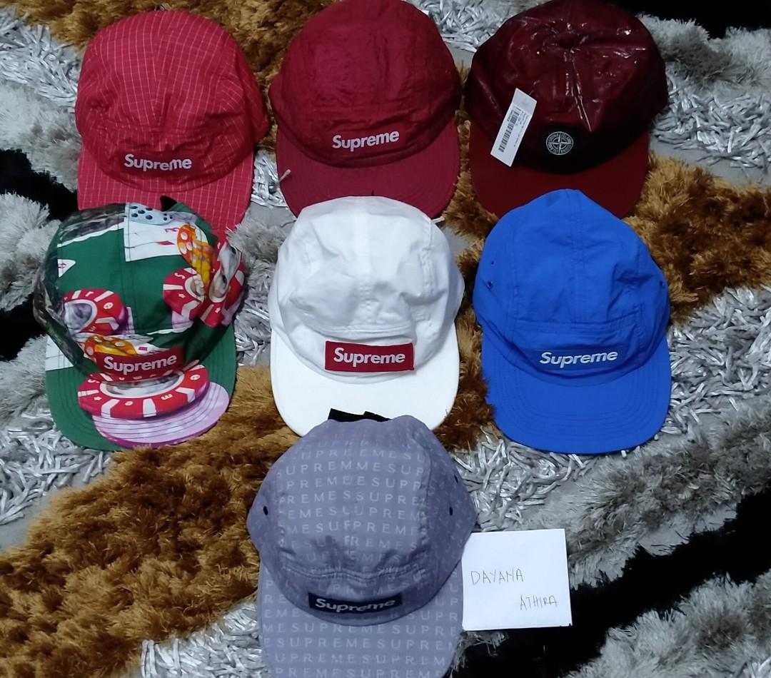 Supreme raised logo best sale patch camp cap