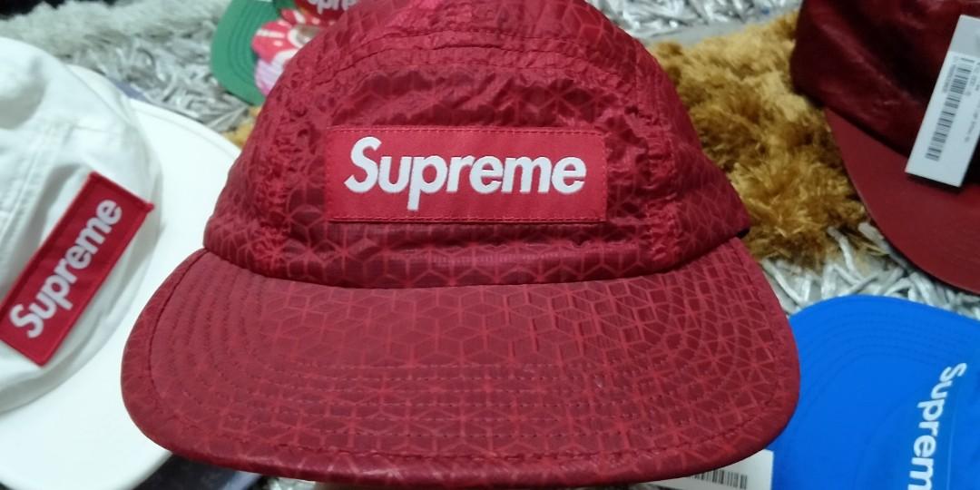 Supreme Raised Logo Patch Blue Cap Available Men s Fashion