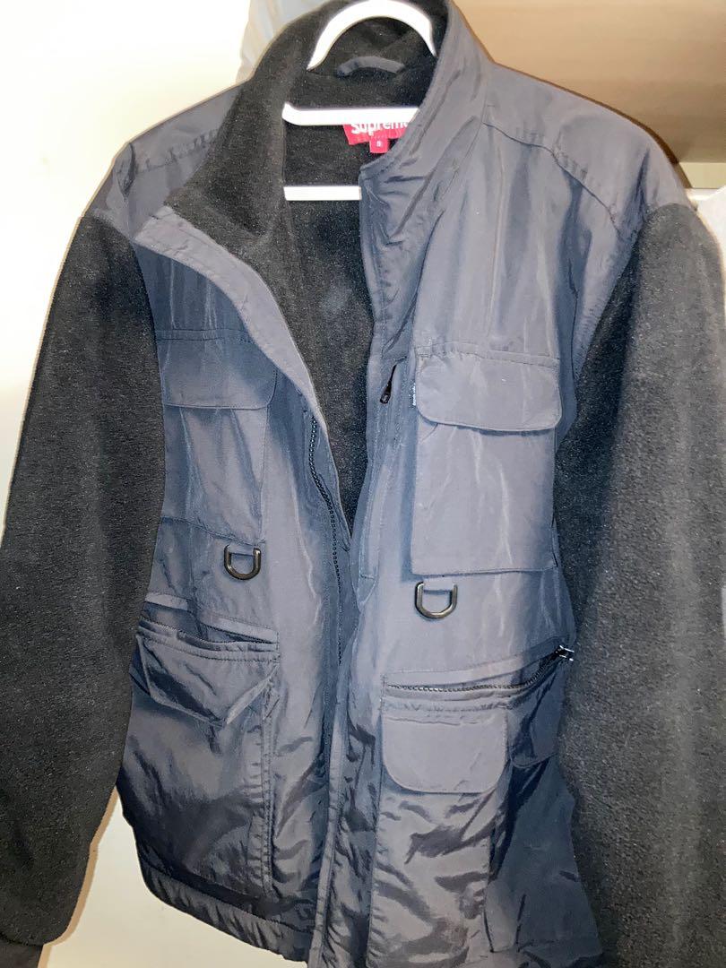 Supreme upland fleece jacket, 男裝, 外套及戶外衣服- Carousell