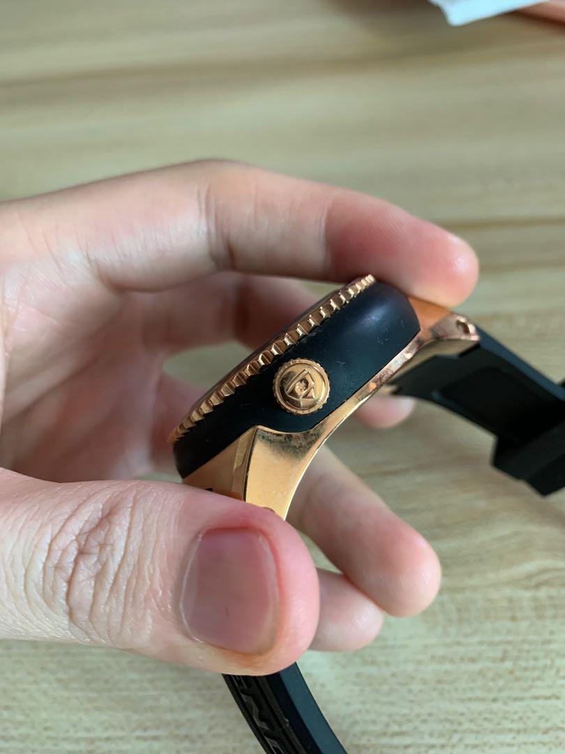 Swiss legend neptune black and gold sale