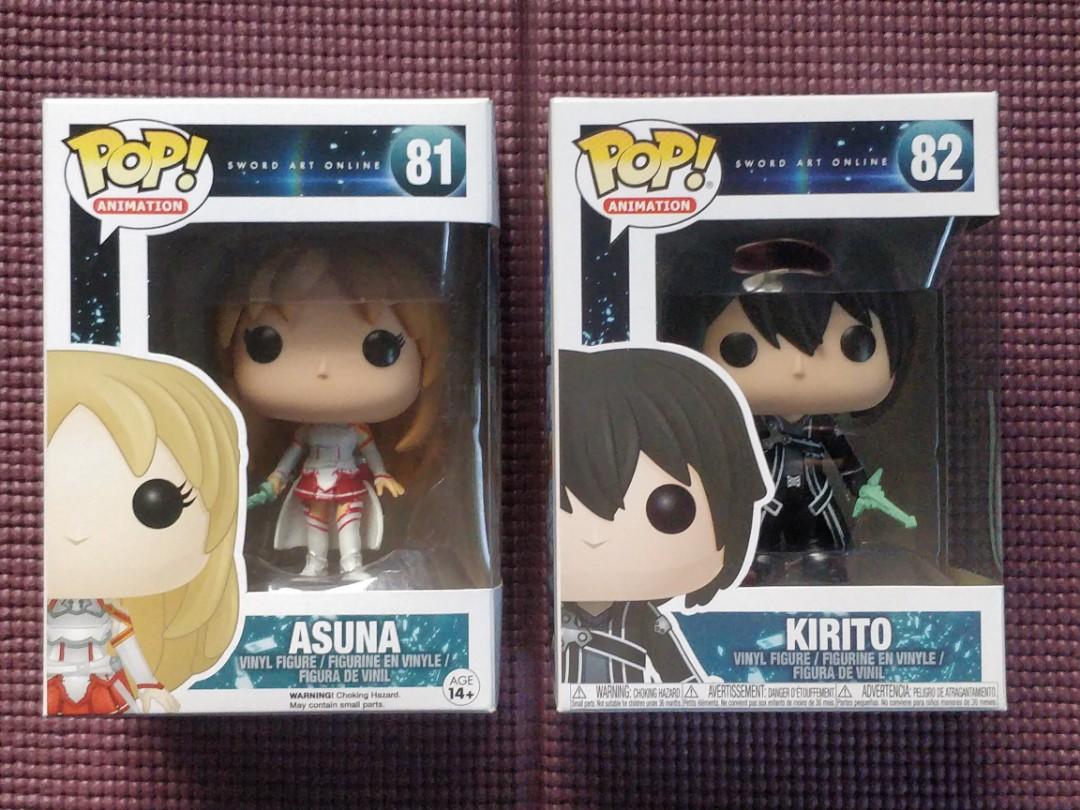 Sword art clearance online pop figures