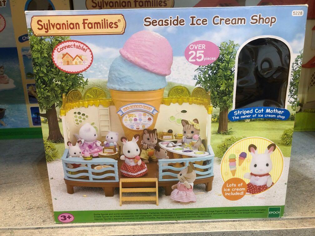 Sylvanian Families Sea side ice cream shop Hobbies Toys Toys