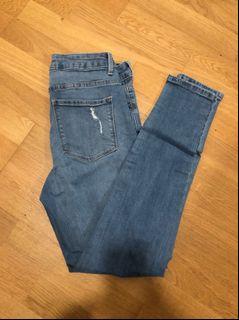 Target Denim Skinny Blue Jeans