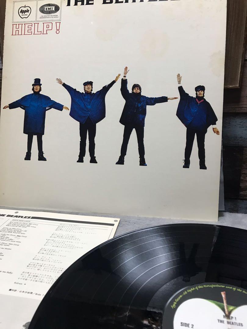 The Beatles Help Lp Vinyl Records Hobbies Toys Music Media Vinyls On Carousell