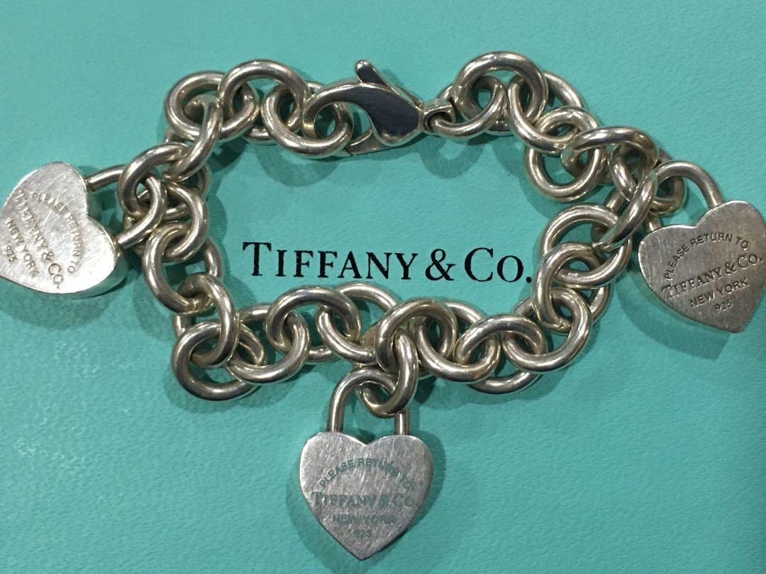 Tiffany Co Hearts Bracelet Women s Fashion Jewelry