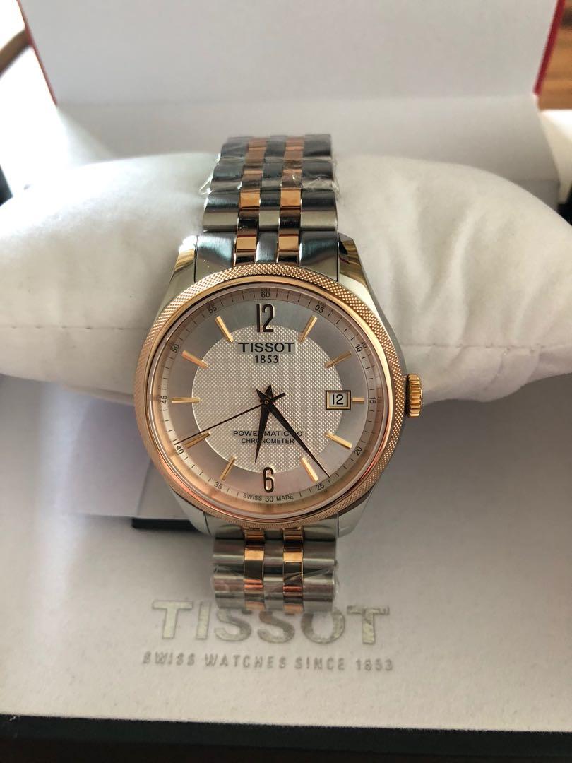 Tissot Ballade Powermatic 80 COSC Blue Dial Silver Steel Strap Watch for Men - T156.408.11.043.00 main image 1