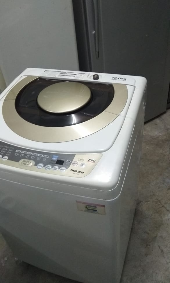 Toshiba washing machine 10kg, TV & Home Appliances, Washing Machines