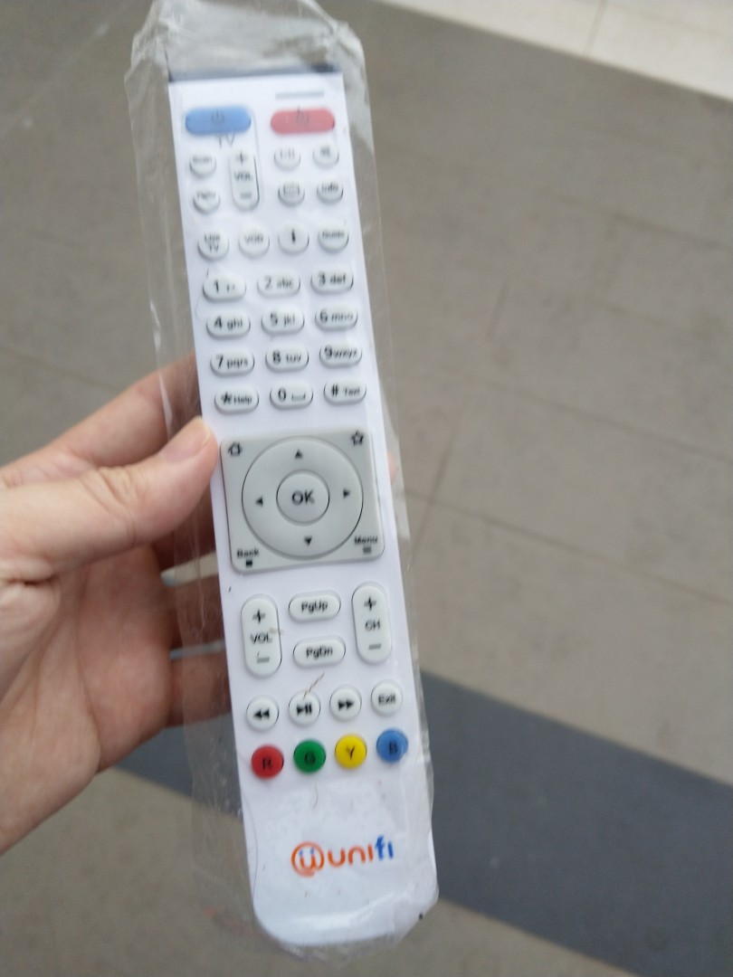 Unifi tv remote, TV & Home Appliances, TV & Entertainment, TV on Carousell