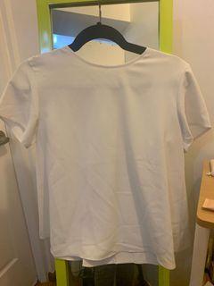Uniqlo white blouse