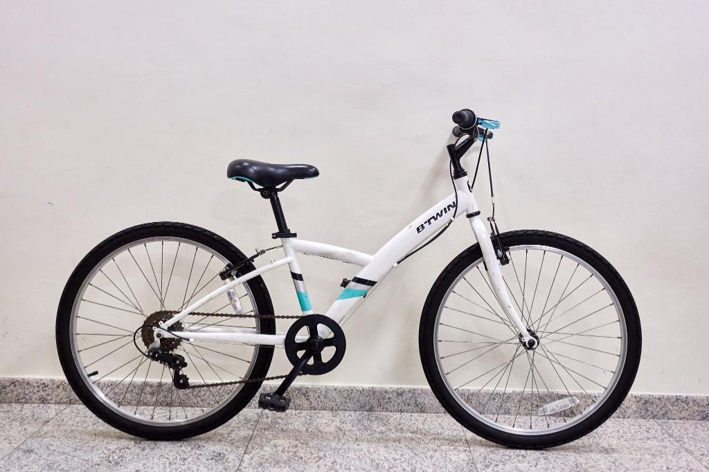 Btwin Original 100, Hybrid Bike, 24, Kids 4'5 To 4'11, 49 OFF
