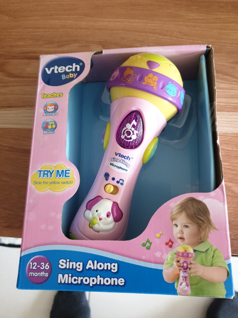Vtech Baby Sing Along Microphone – Baby Bop