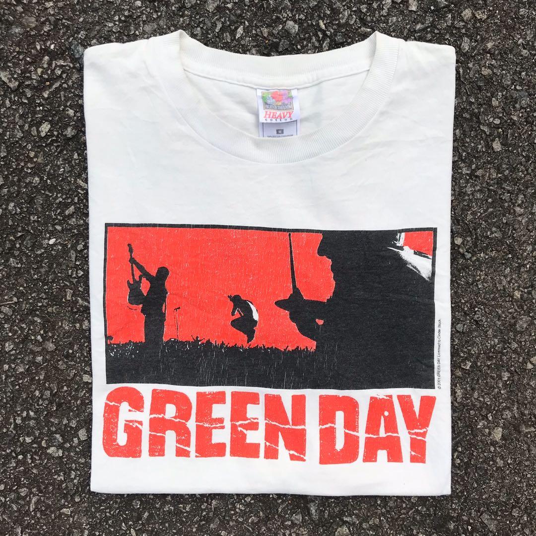 Green day warning t shirt sale