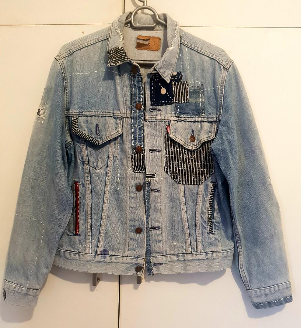 levis patchwork jacket