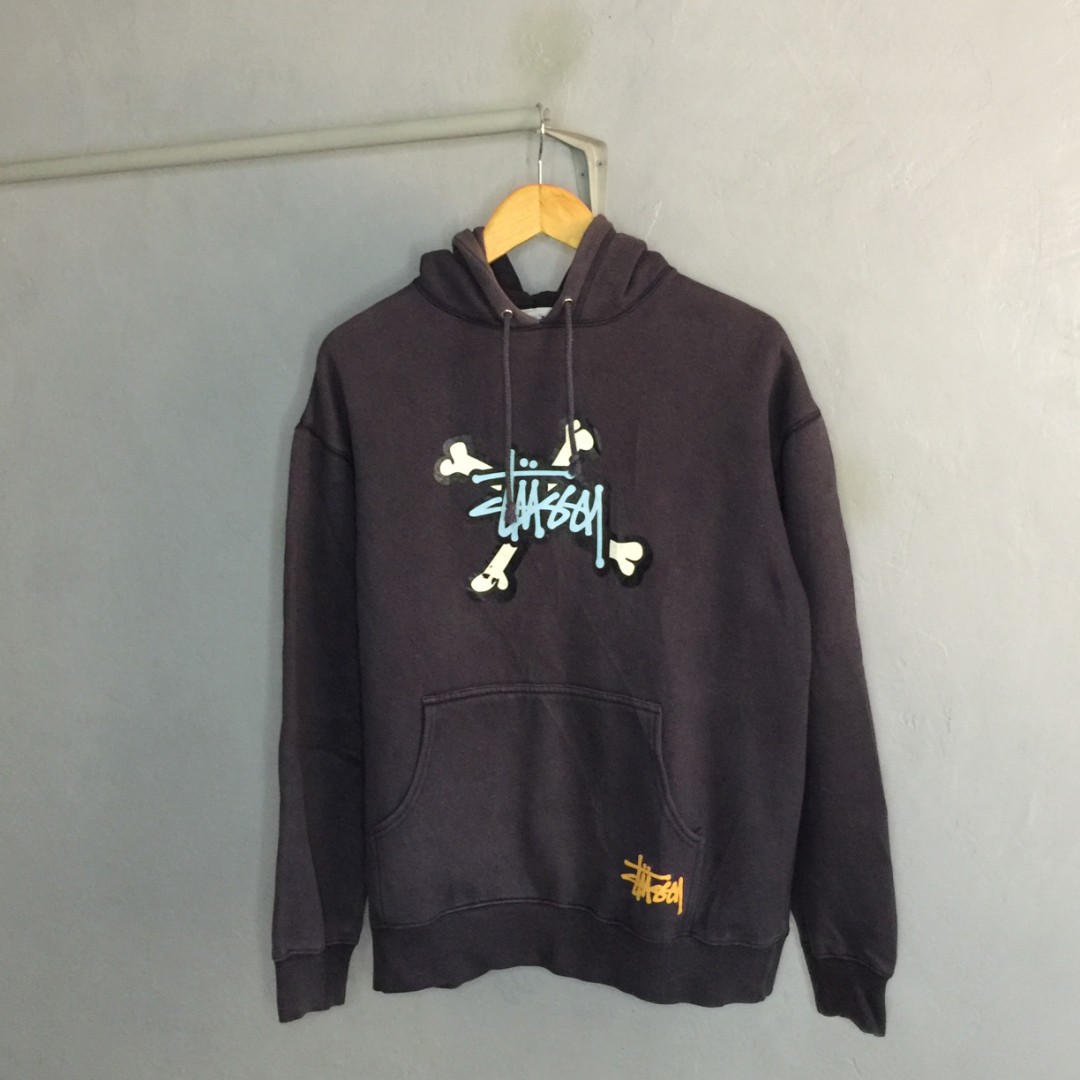 stussy hoodie vintage