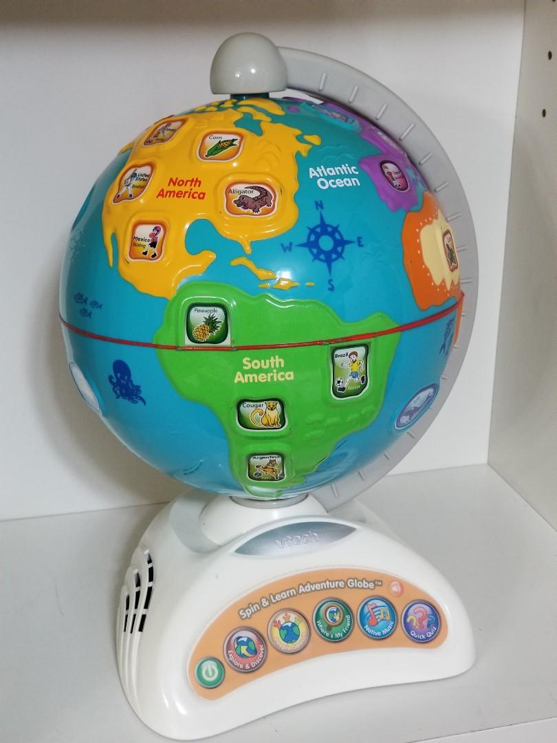 Vtech spin and learn adventure globe clearance