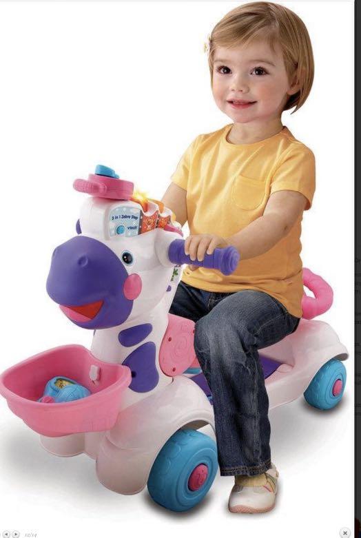 Vtech zebra sale scooter pink