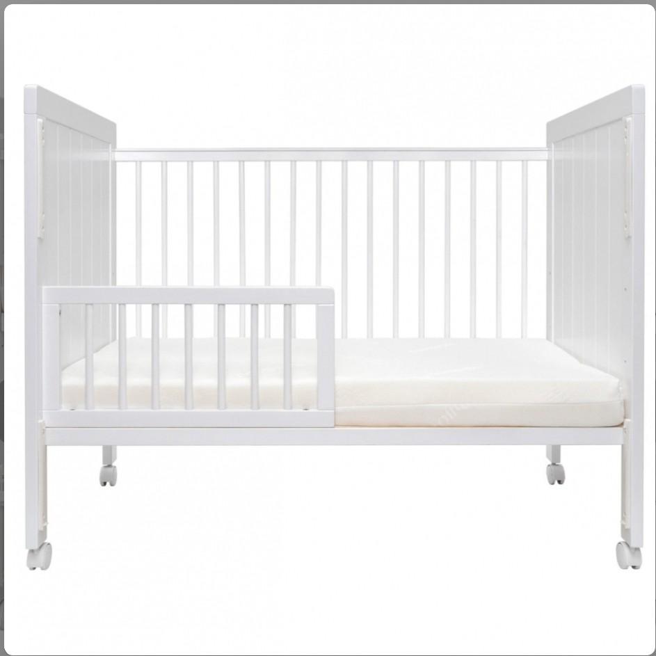 4 in 1 convertible wooden baby cot (wheels included), Babies & Kids