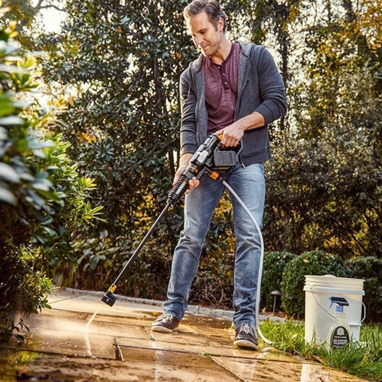 WORX WG644E 40V POWER SHARE HYDROSHOT PORTABLE POWER CLEANER (2X20V