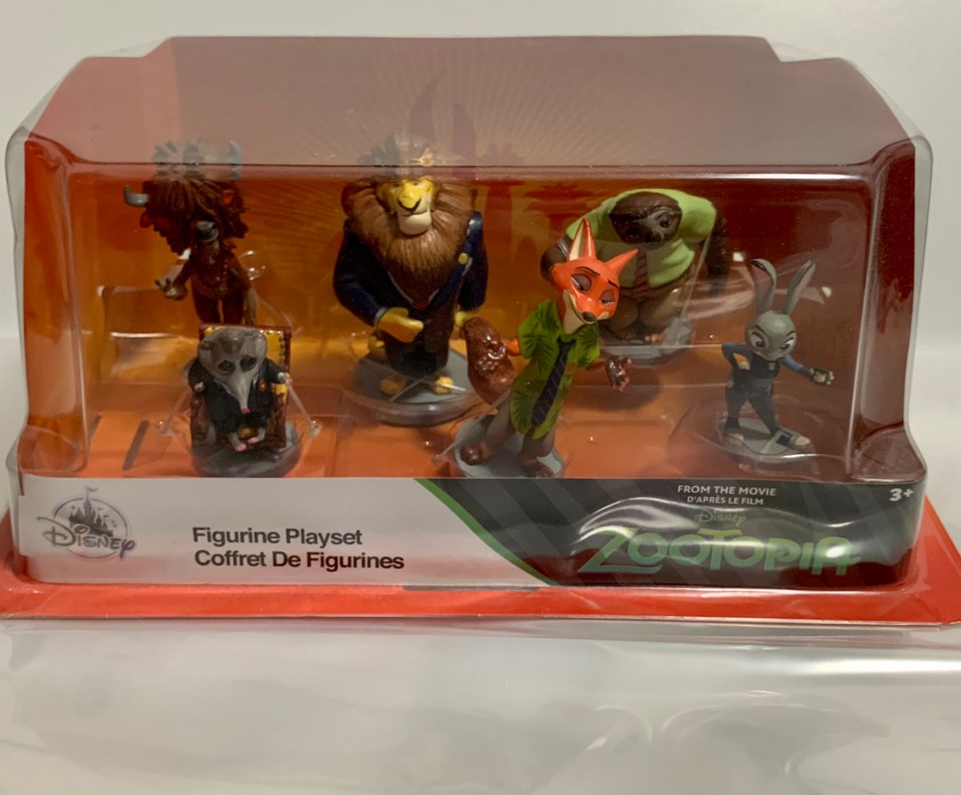 zootopia figure set