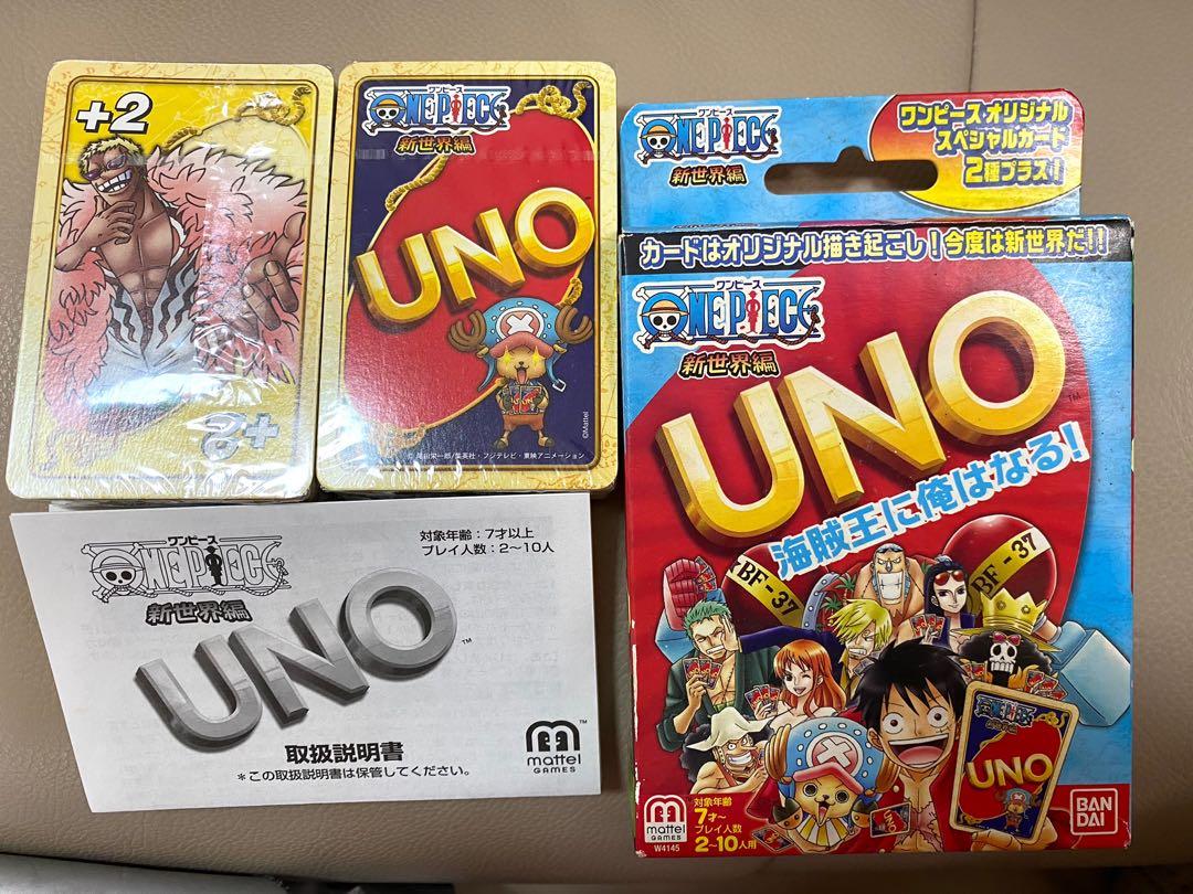 全新海賊王one Piece Uno 新世界編 興趣及遊戲 玩具 遊戲類 Carousell