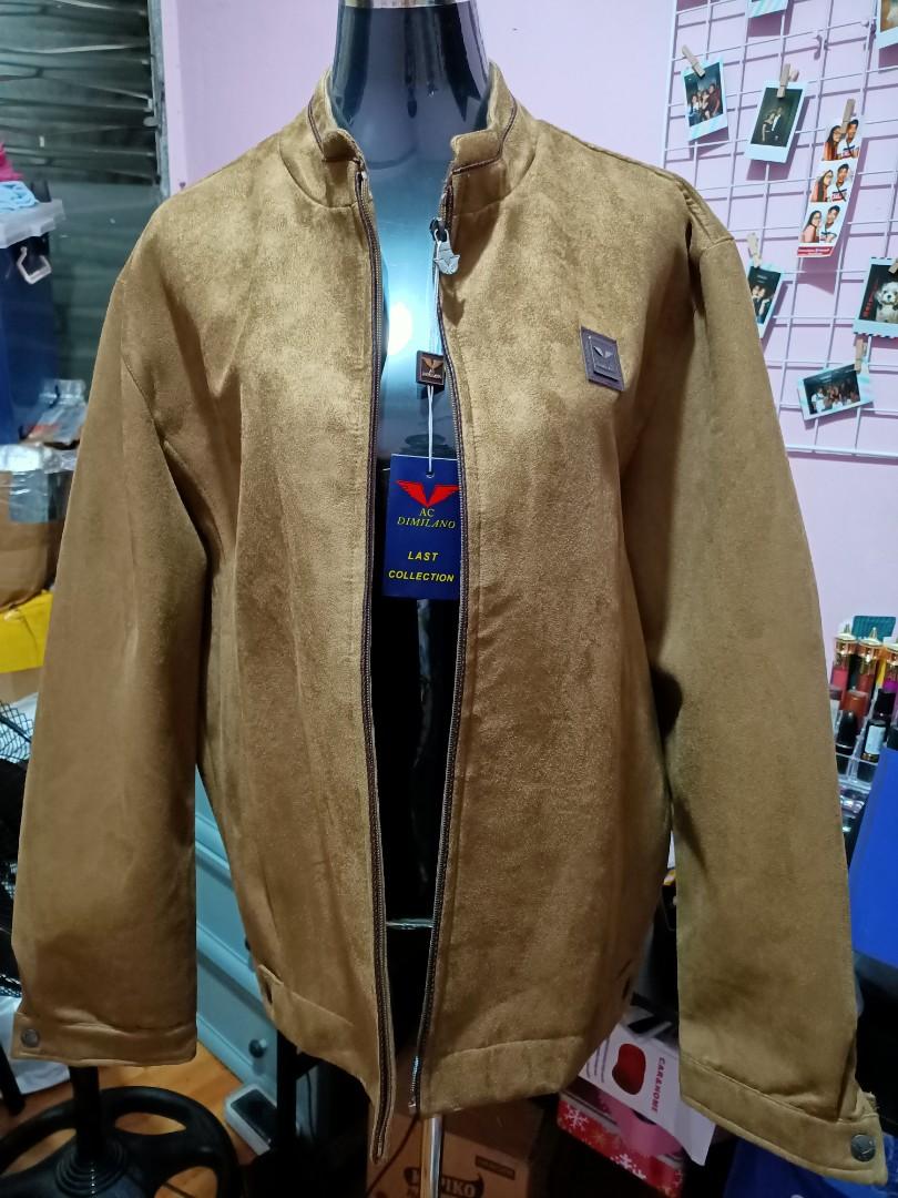 Ac Dimilano Luxury Suede Jacket Men S Fashion Coats Jackets And Outerwear On Carousell