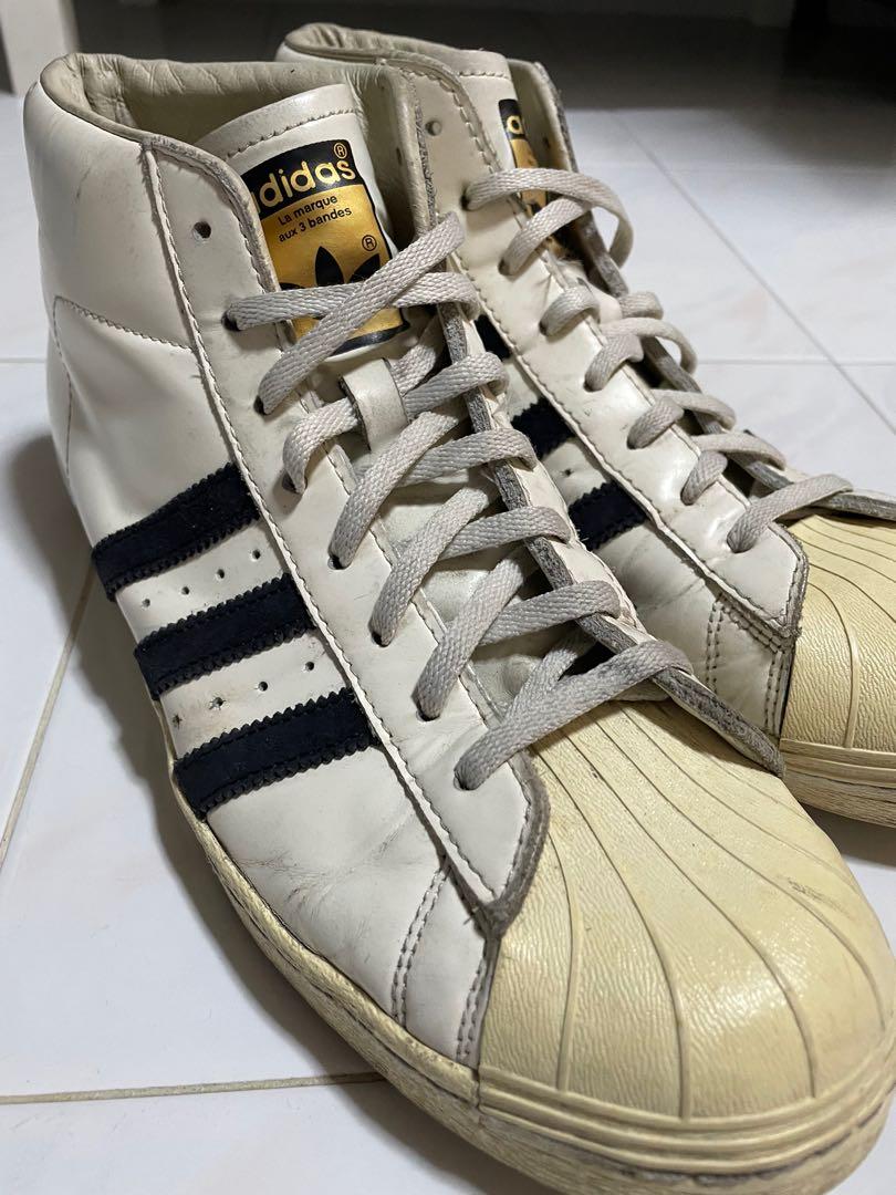 Cadera simbólico Cerco Rare) Adidas Original Pro Model Vintage DLX Sneakers B35246, Men's Fashion,  Footwear, Sneakers on Carousell
