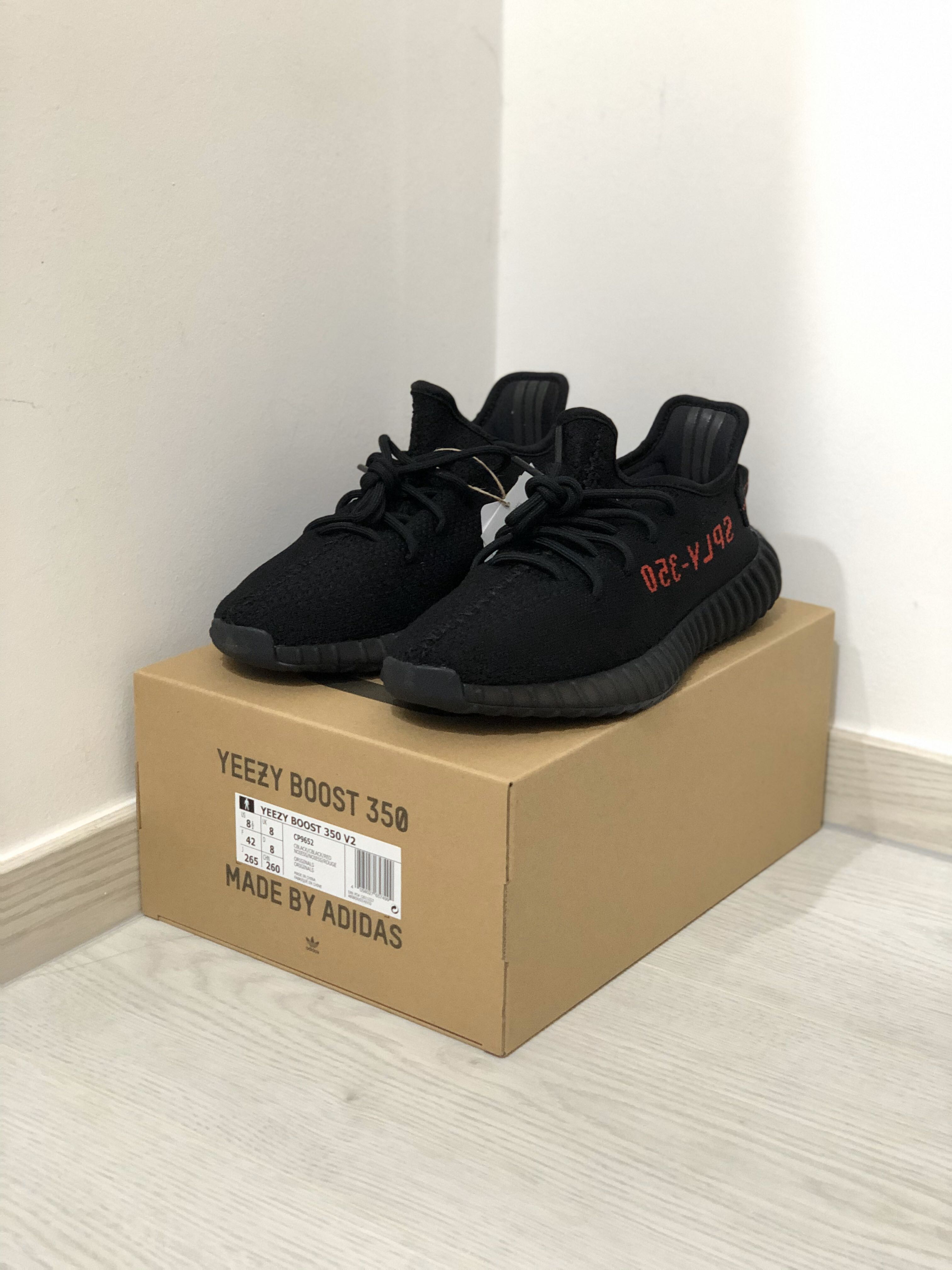 Adidas YEEZY BOOST 350 V2 Black Red 