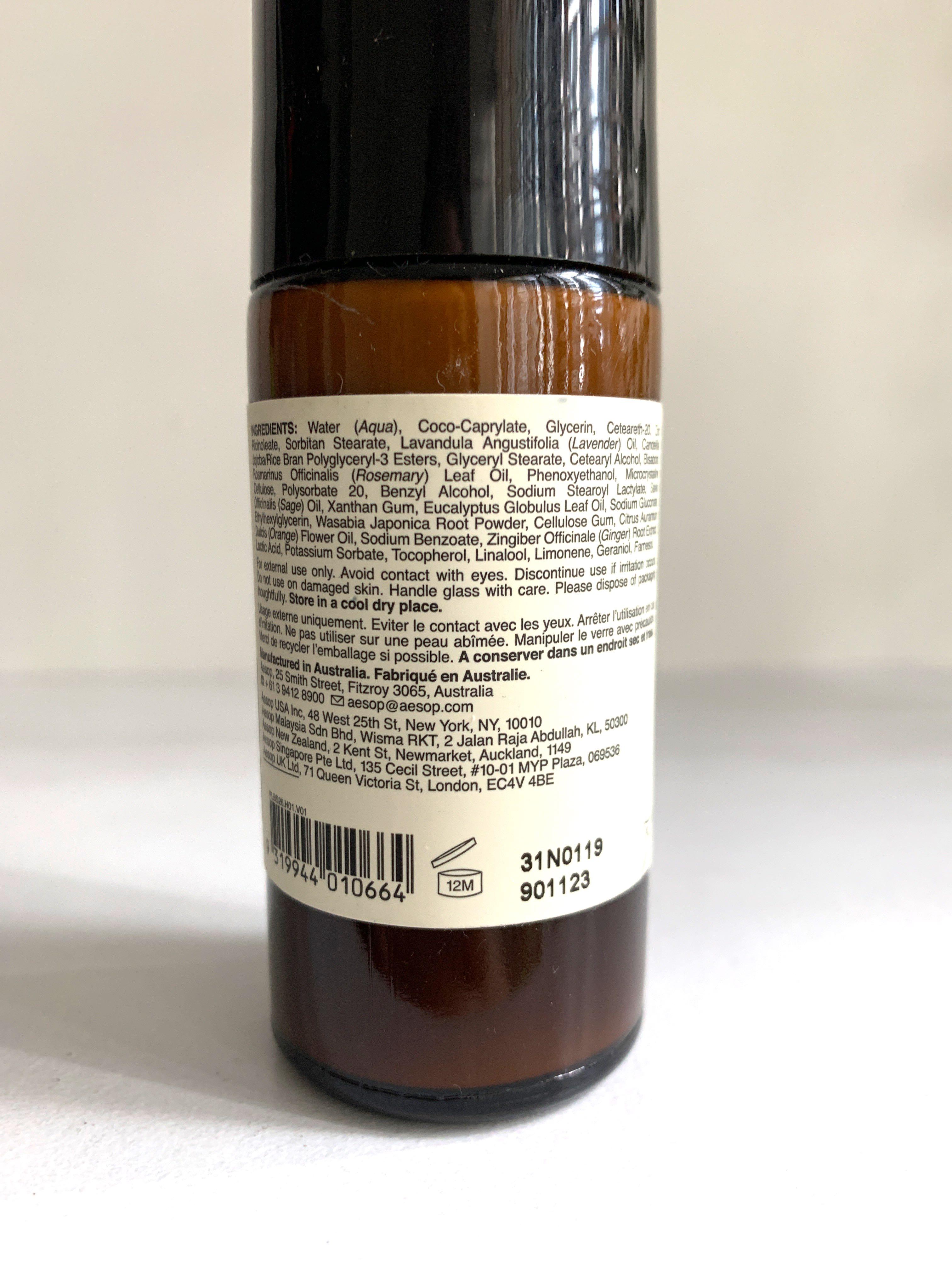 Aesop Herbal Deodorant, Beauty & Personal Care, Fragrance & Deodorants
