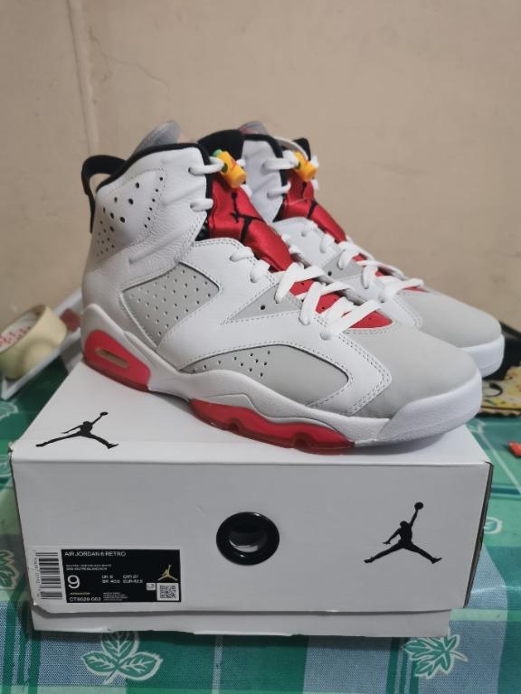 Air Jordan 6 Hare Bugs Bunny Men s Fashion Footwear Sneakers on