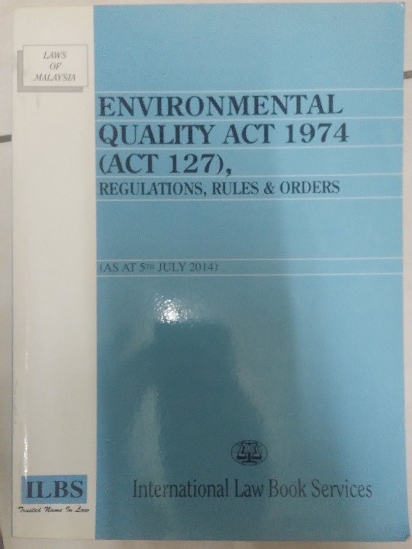 akta kualiti alam sekitar 1974