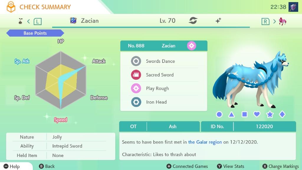All Shiny Locked Pokemon Sword And Shield Video Gaming Video Games Nintendo On Carousell