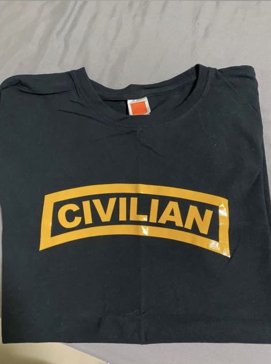 Army Style Civilian T shirts, Men's 